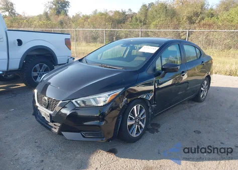 2020 Nissan Versa Sv Xtronic Cvt из США, поврежденный, VIN 3N1CN8EV7LL803626